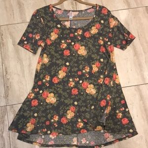 Lula Roe Floral Perfect Tee